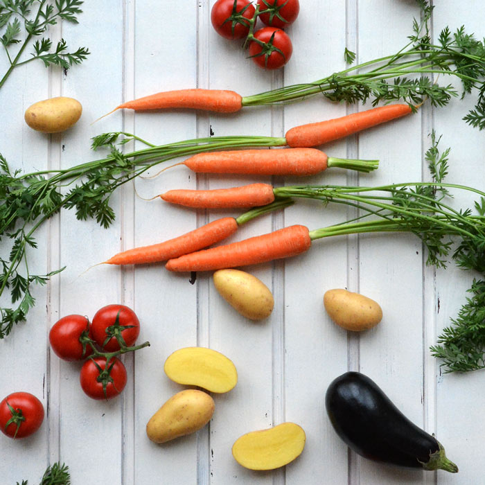 Weglasserei FODMAP-armes Gemüse