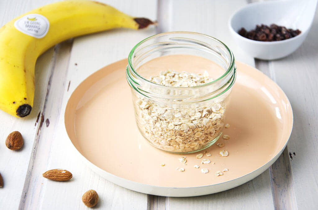 Anleitung für gesundes schnelles Frühstück