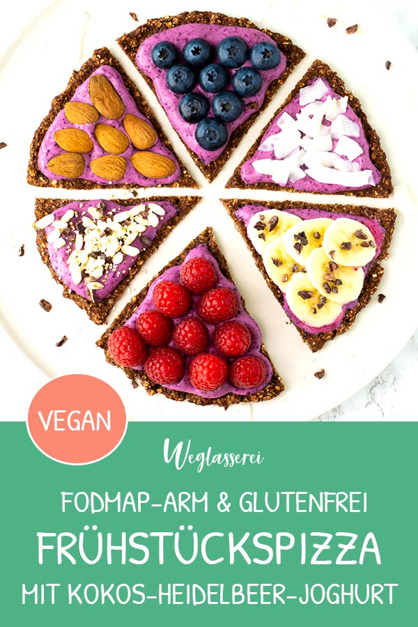 Wie wäre es mit Pizza zum Frühstück? Gesund und lecker! Noch mehr FODMAP-arme Rezepte auf Deutsch findest du auf meinem Blog. Sowie Motivation, um deine Nahrungsmittelunverträglichkeit oder Reizdarm in den Griff zu bekommen. #gesunderezepte #glutenfrei #laktosefrei #fructosearm #nahrungsmittelunvertraeglichkeit #reizdarm #fodmap #frühstückspizza #gesunderezepte