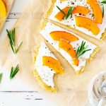 Weglasserei glutenfreier Flammkuchen mit Quinoaboden