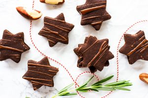 FODMAP-arme und glutenfreie Weihnachtsplätzchen mit Schokoladenfüllung
