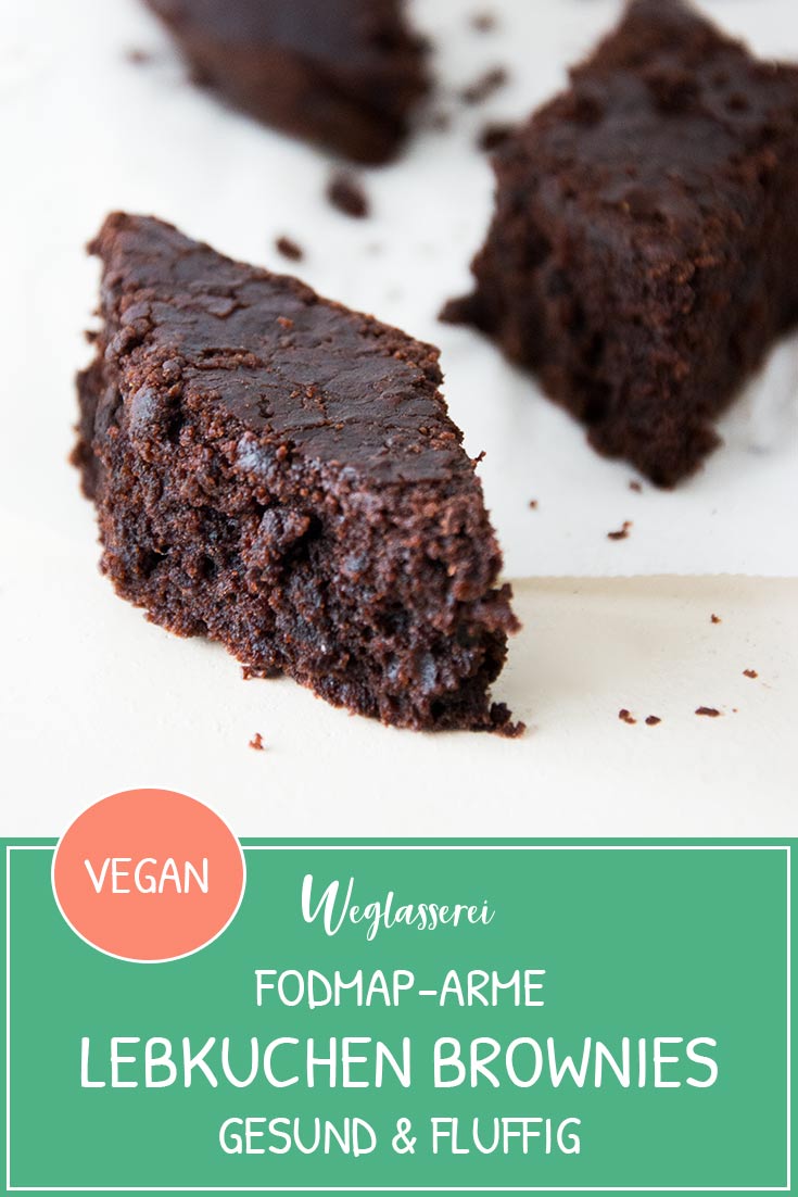 FODMAP-arme Lebkuchen Brownies - Weglasserei