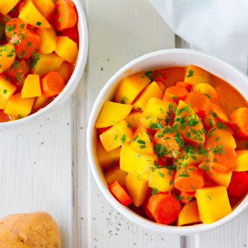 Schnelles Schonkost Rezept: Kartoffel-Karotten-Eintopf